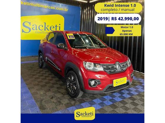 RENAULT KWID 1.0 12V SCE FLEX INTENSE MANUAL RENAULT KWID 1.0 12V SCE FLEX INTENSE MANUAL